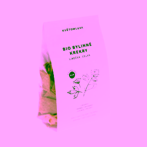 Květomluva Bio bylinné krekry AIP libeček, celer