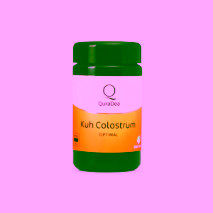 QuraDea Nepasterizované RAW BIO Kolostrum Optimal 120 kapslí